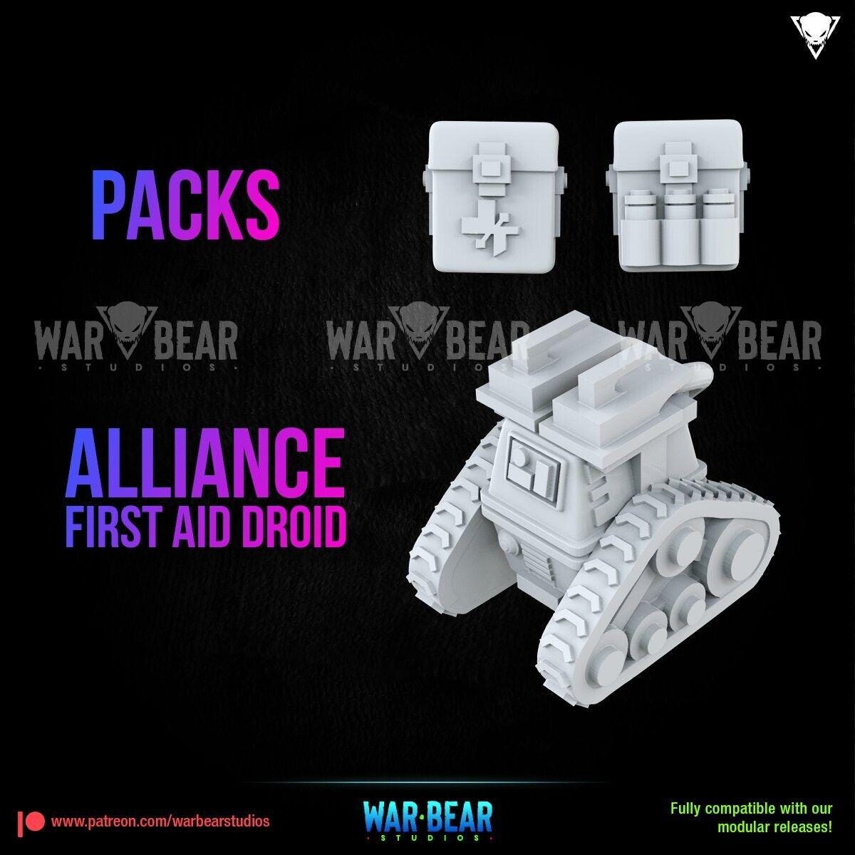 4 rebel alliance medic star wars legion shatterpoint compatible war bear