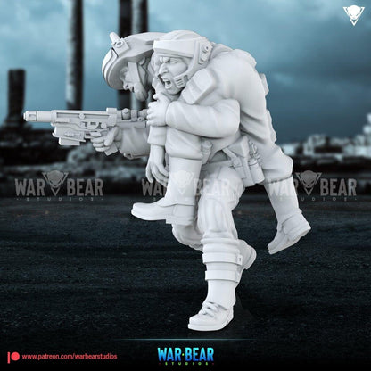 4 rebel alliance combat medic star wars legion shatterpoint compatible war bear