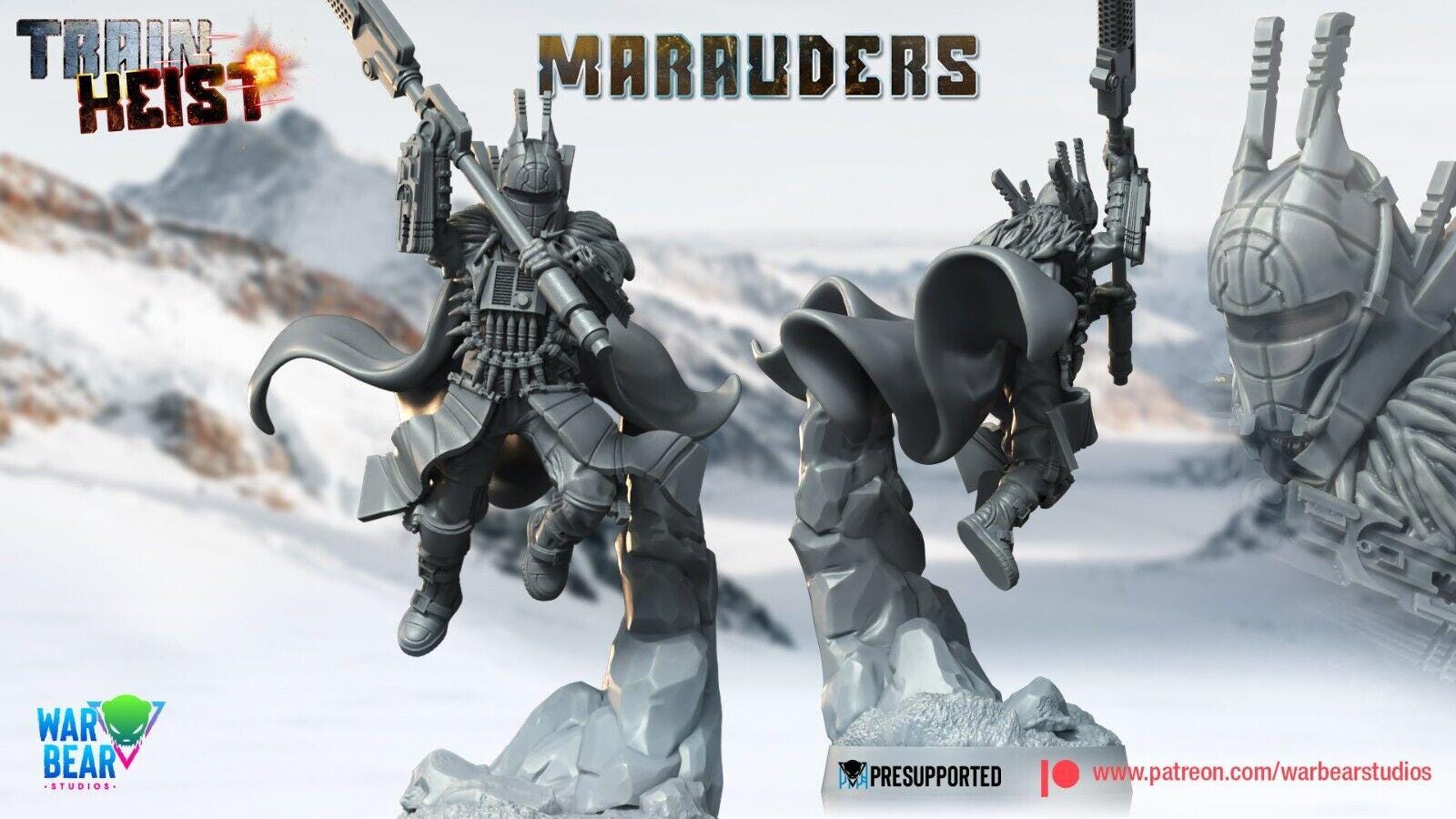 8x merc marauders star wars rpg legion shatterpoint compatible - war bear