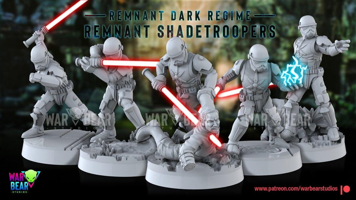 5 imp remnant shadetroopers star wars legion shatterpoint compatible war bear