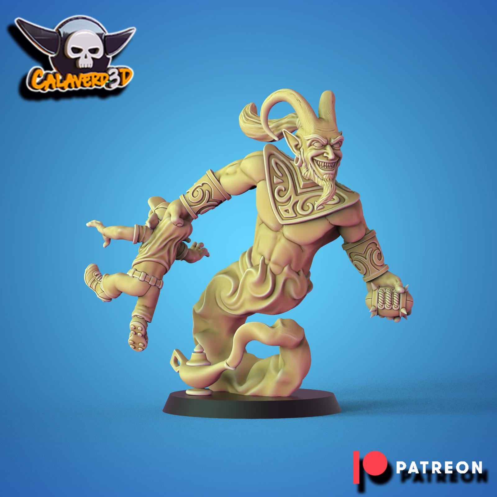 Chaos dwarves 'sultans of chaos' fantasy football team - calaverd 3d