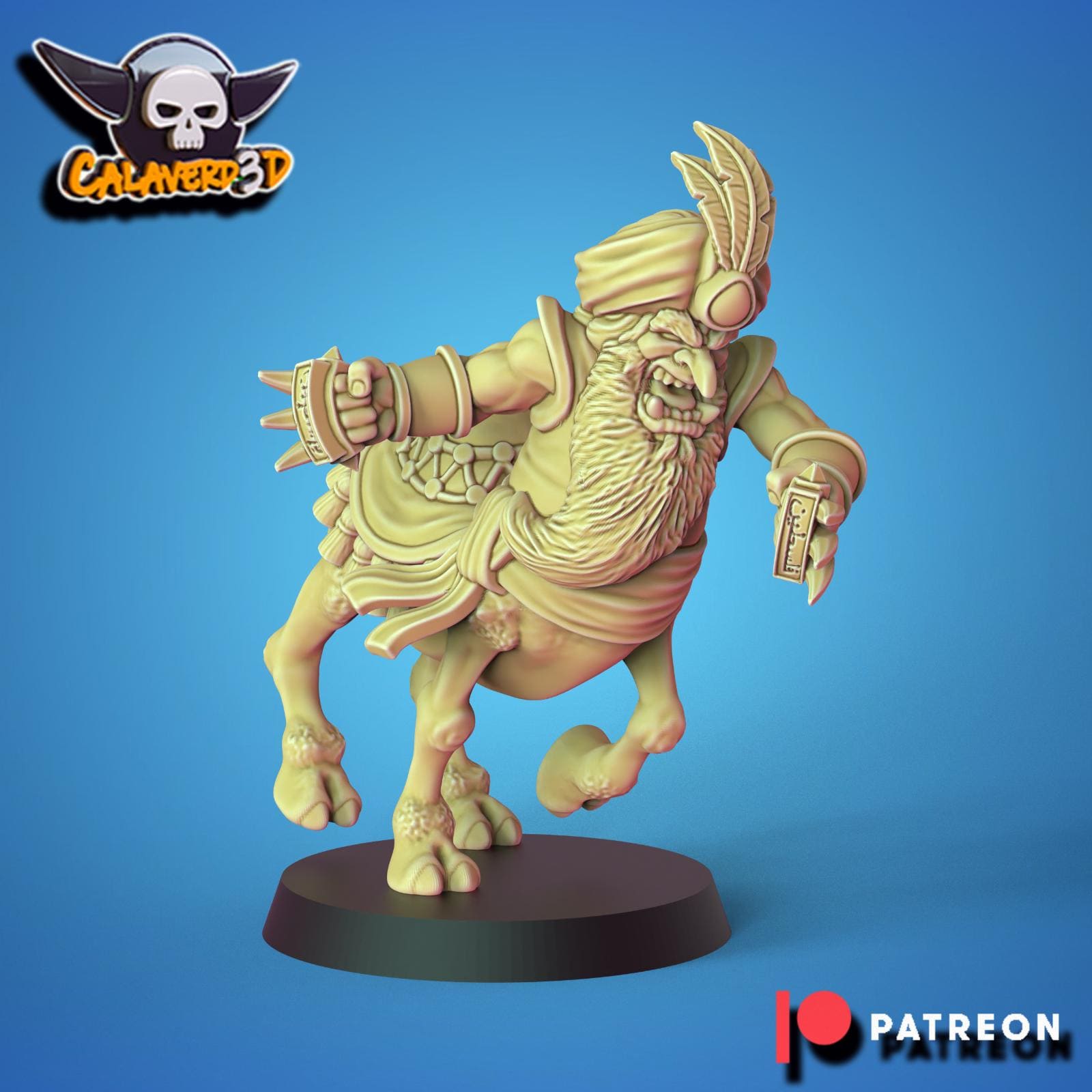 Chaos dwarves 'sultans of chaos' fantasy football team - calaverd 3d