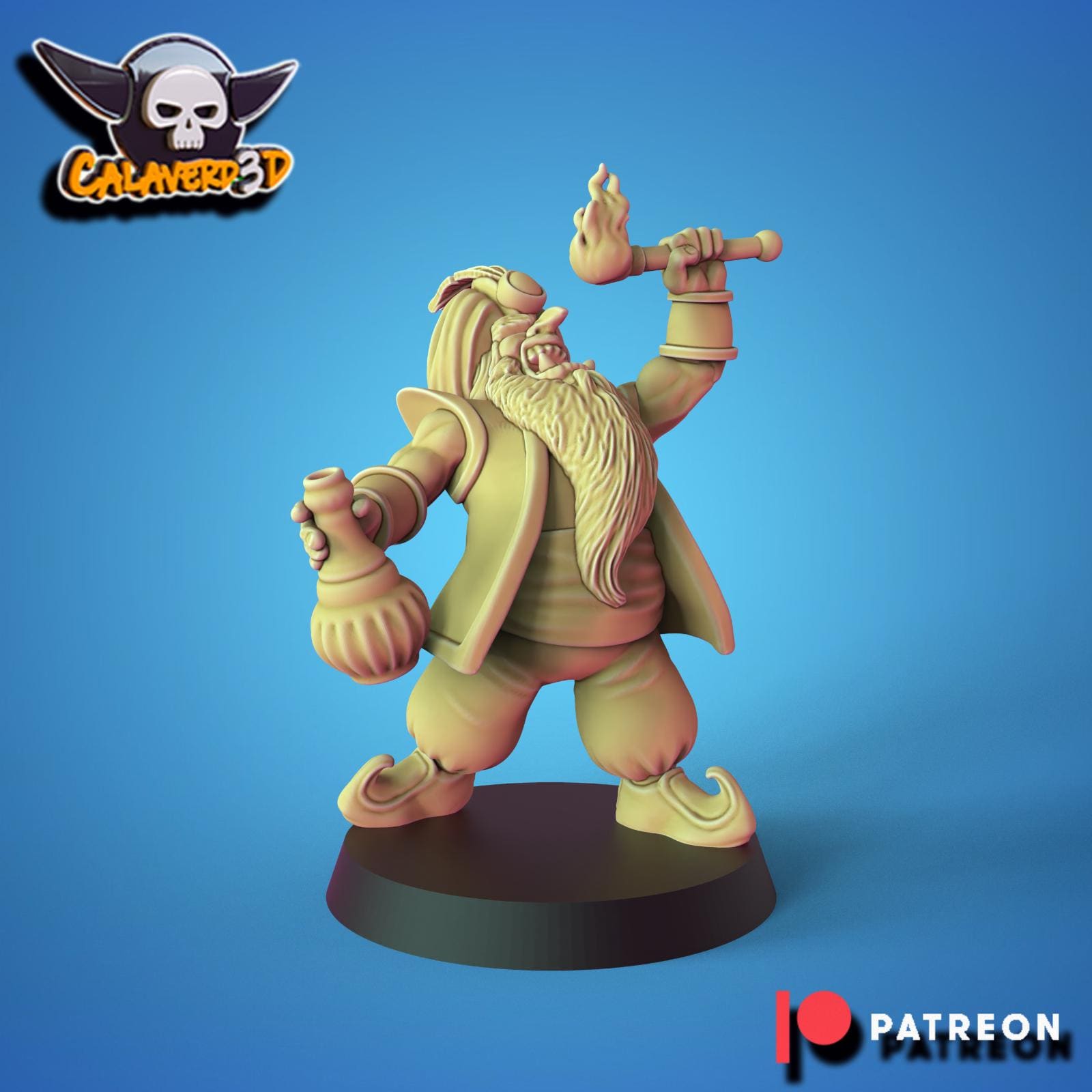 Chaos dwarves 'sultans of chaos' fantasy football team - calaverd 3d