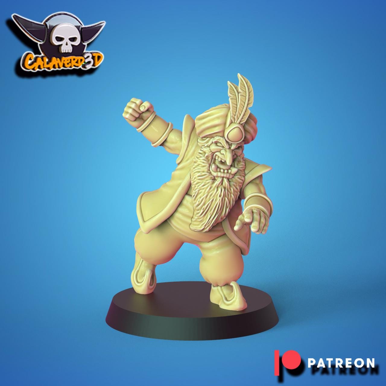 Chaos dwarves 'sultans of chaos' fantasy football team - calaverd 3d