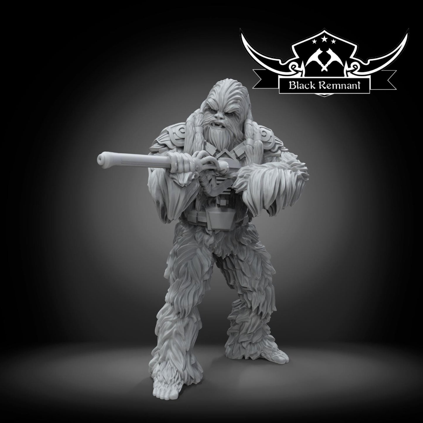 Wookie furball warleader tarfful star wars rpg / legion / shatterpoint black rem