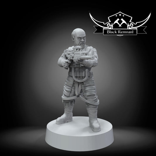 Pilot carson star wars legion / shatterpoint black remnant