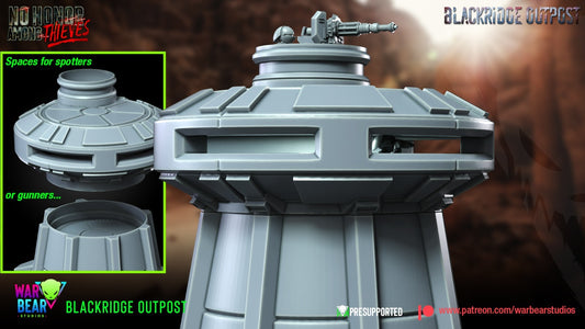 Imperial outpost / Watchtower Star Wars Legion Shatterpoint compatible War Bear