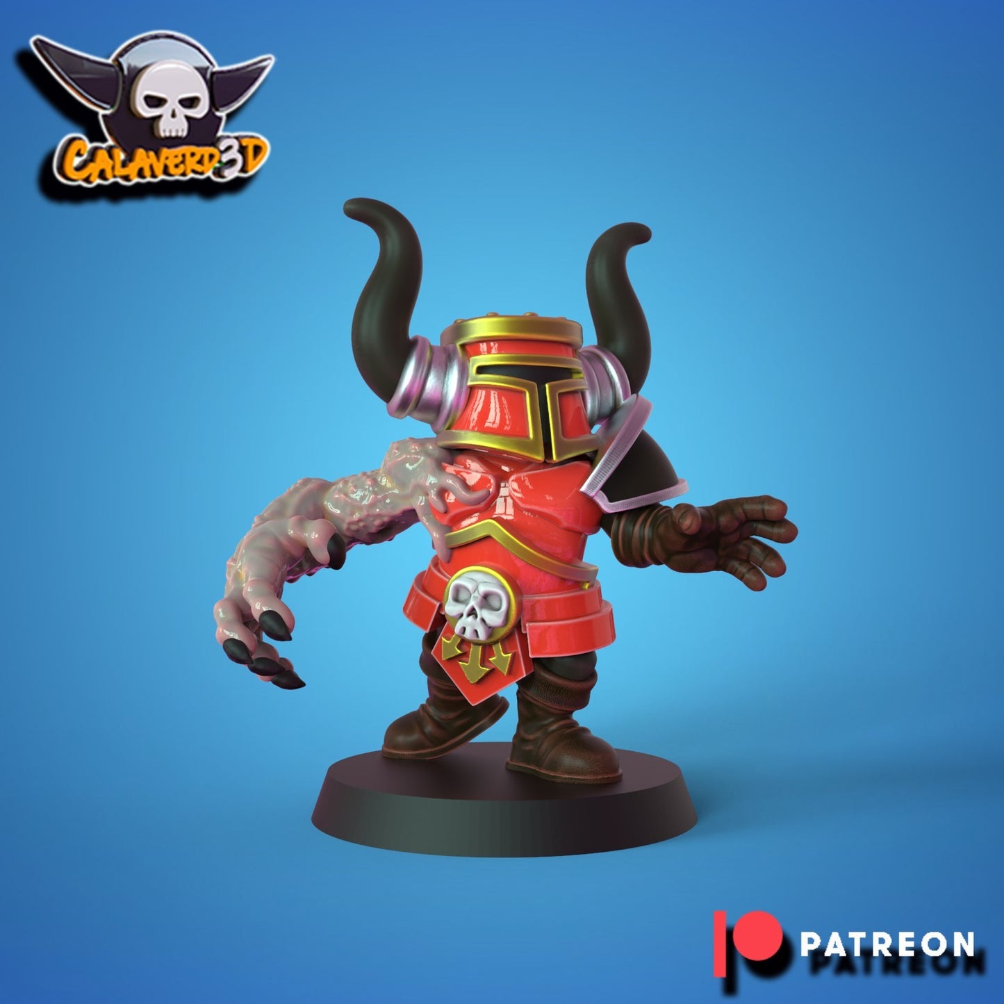 Chibi Chaos Team W / Mutations Fantasy Football proxy  Calaverd