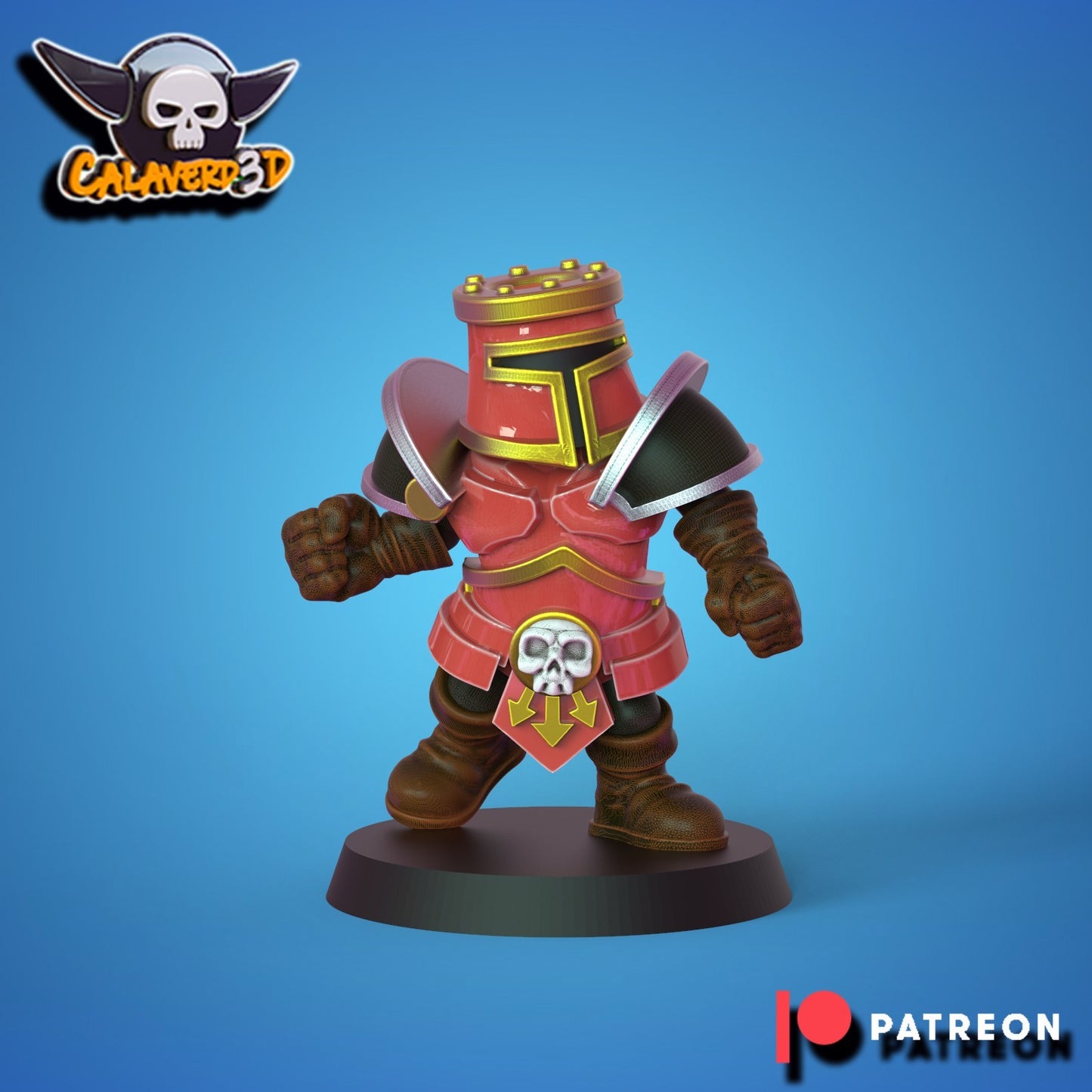 Chibi Chaos Team W / Mutations Fantasy Football proxy  Calaverd