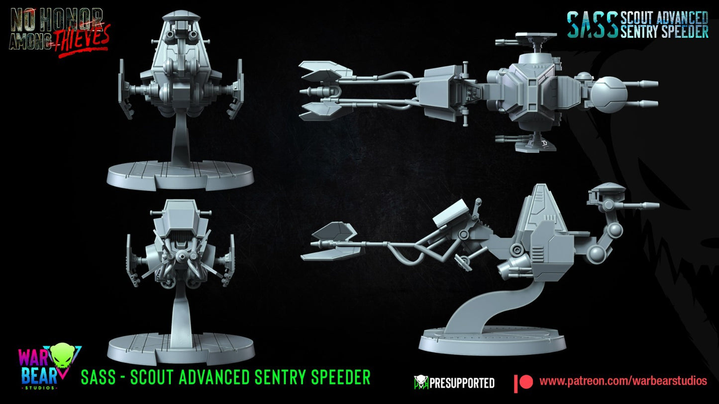Imperial Scout Advanced Security Speeder Legion Star Wars compatible War Bear