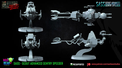 Imperial Scout Advanced Security Speeder Legion Star Wars compatible War Bear