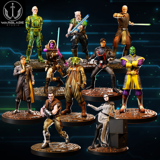 Aug 25 Collection - Star Wars Legion Shatterpoint compatible Warblade