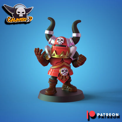 Chibi Chaos Team W / Mutations Fantasy Football proxy  Calaverd