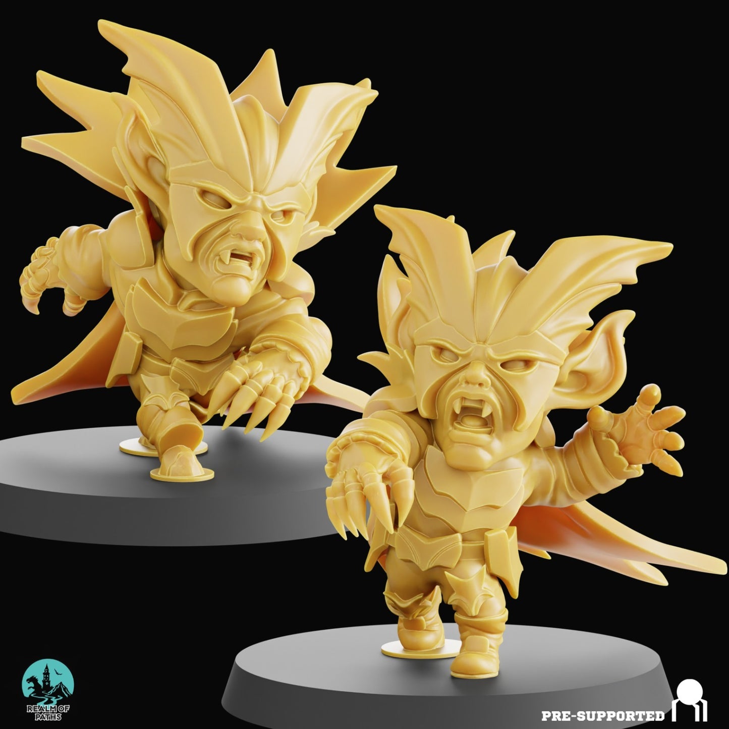 Blood Drop - VAMPIRE TEAM Cute Chibi proxy Fantasy Football Team - Realm Paths