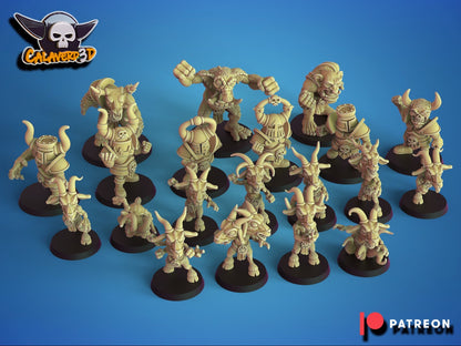 Chibi Chaos Team W / Mutations Fantasy Football proxy  Calaverd