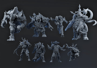 Chaos Renegades (with mutations) Proxy Team Fantasy Football Team - Brutefun