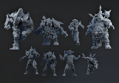 Chaos Renegades (with mutations) Proxy Team Fantasy Football Team - Brutefun