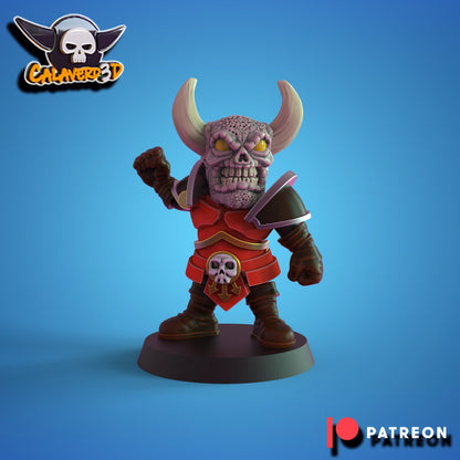 Chibi Chaos Team W / Mutations Fantasy Football proxy  Calaverd