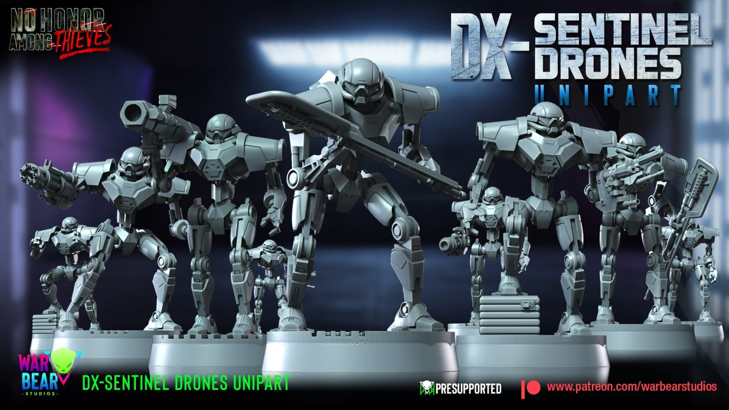 6 x DX Sentinal Drones Star Wars Legion Shatterpoint compatible War Bear