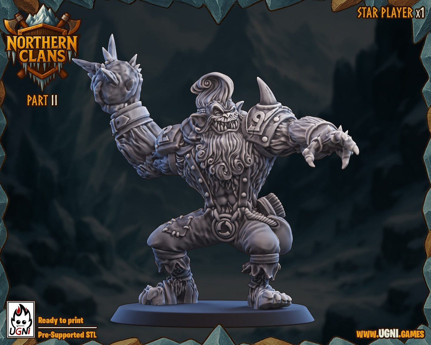 Ugni Norse Fantasy Football Team Ugni - Northern Clan - Team, Stars, Support